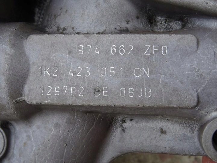 AUDI A3 8P РЕСТАЙЛИНГ GOLF VI РУЛЕВАЯ РЕЙКА 1K2423051CN 1K2423051CA, фото 6