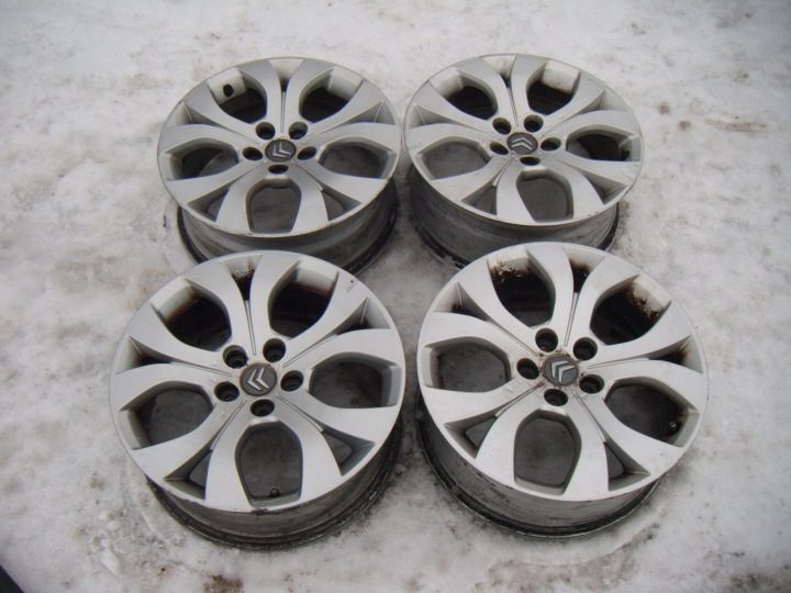 4× Литой диск Citroen OE 7.0" x 17" 5x108 ET 32, фото 2