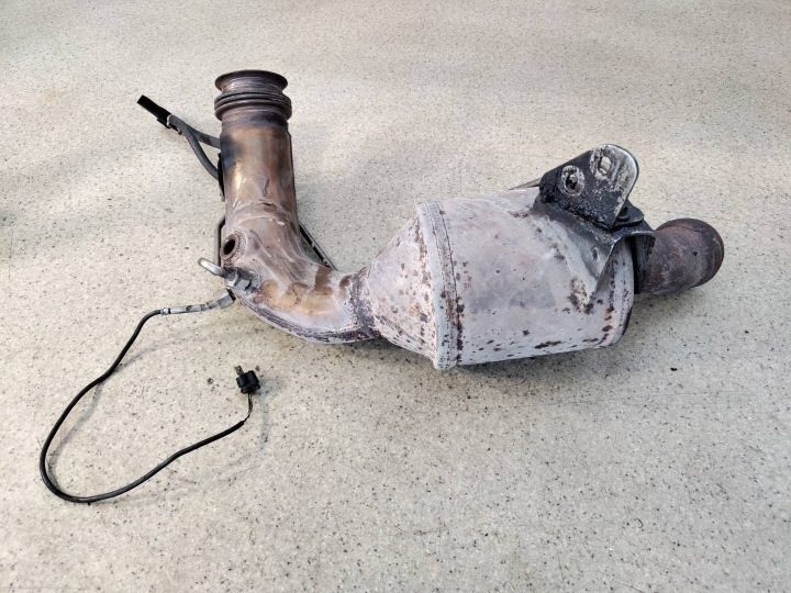 Катализатор фильтр DPF глушитель A2124900892 Mercedes W212 3.0 CDI дизель, фото 1