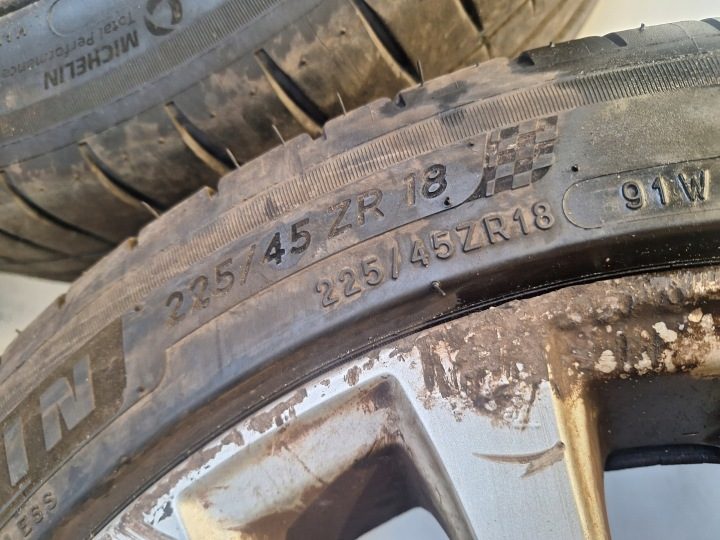 Subaru Legacy V Sport 09-12 диски + шины 225/45 R18, фото 6