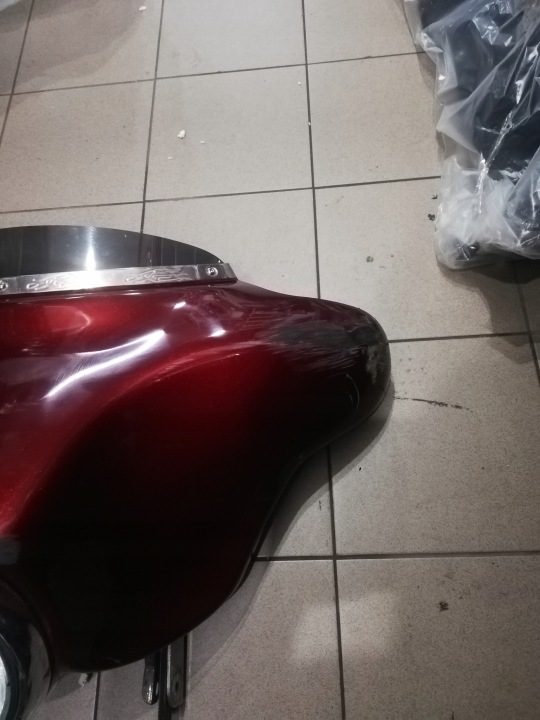 Обтекатель фары штырь Wing liczniki Harley Davidson Electra, фото 8