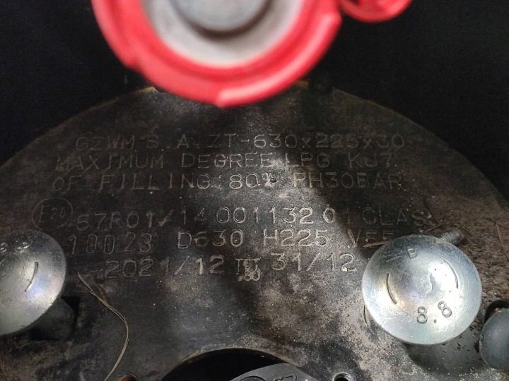 В сборе ГБО LPG ГАЗ баллон форсунки ЭБУ проводка, фото 3