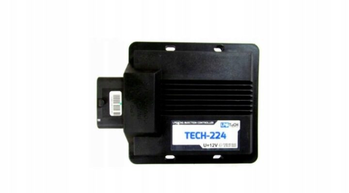 БЛОК УПРАВЛЕНИЯ ГБО ЭБУ LPGTECH TECH-224 4cyl, фото 1