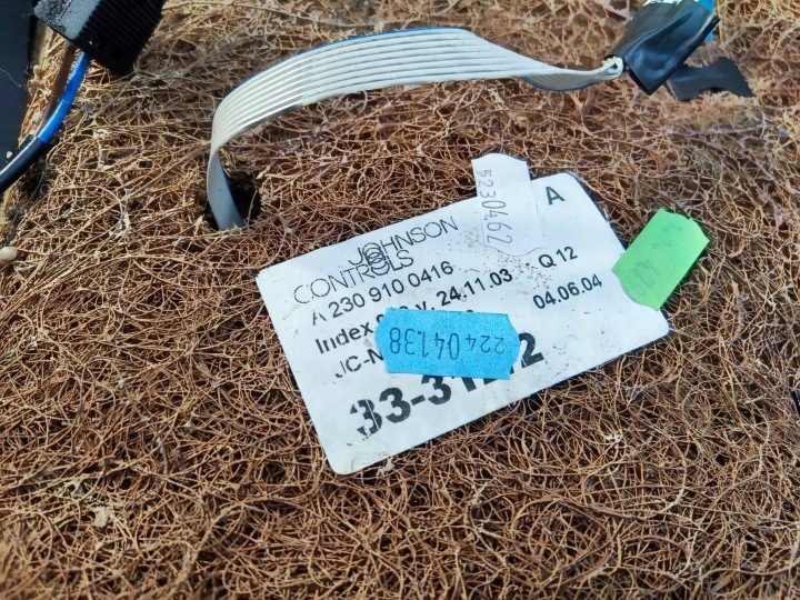 Спинка сиденья пассажира правая передняя обшивка Mercedes SL R230 W230, фото 2