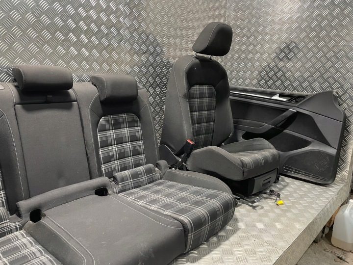 СИДЕНЬЯ С ПОДОГРЕВОМ ДИВАН ОБШИВКИ САЛОН VW VOLKSWAGEN GOLF VII GTD ХЭТЧБЕК, фото 16