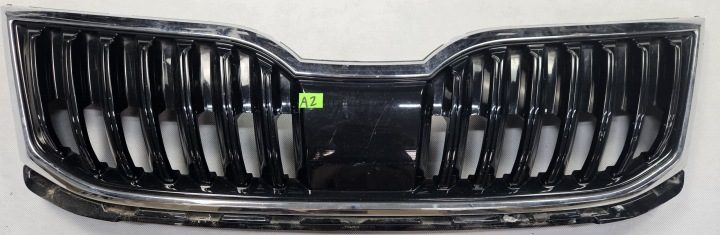 SKODA OCTAVIA 5E0 3 ПОСЛЕ РЕСТАЙЛИНГА 5E0853653C РАМКА ХРОМ ЧЕРНЫЙ, фото 1
