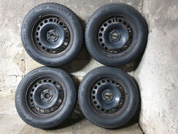 Диски стальные колеса Opel Astra R16 5x105 шины зимние 215/60R16 6 мм, фото 1