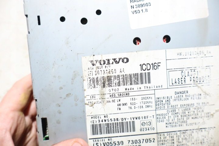 МАГНИТОЛА VOLVO V50, фото 4