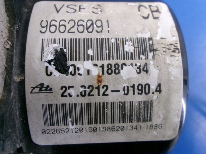 CHEVROLET CAPTIVA I 2.0VCDI НАСОС ABS 96626091 ATE25.0212-0190.4, фото 7