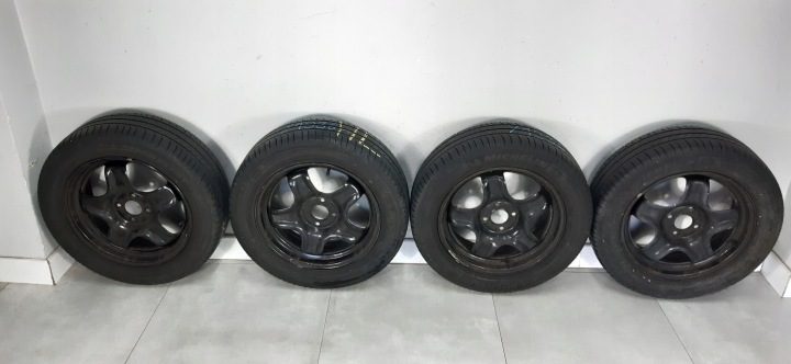 4X ШИНА ШТАМПОВАННЫЙ ДИСК КОЛЕСО DACIA RENAULT 16'' ET37 6JX16 403001040R, фото 1