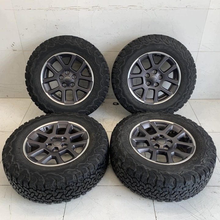 Колеса диски шины всесезонные LT255/70 R18 BFGoodrich JEEP WRANGLER JL 21 г., фото 1