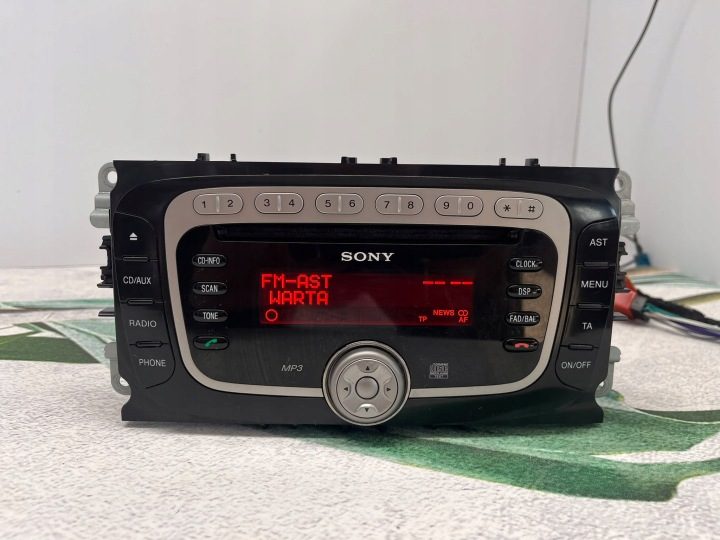 МАГНИТОЛА ШТАТНАЯ SONY КОД FORD MONDEO MK4 KUGA MK1 7S7T-18C939-AF, фото 10