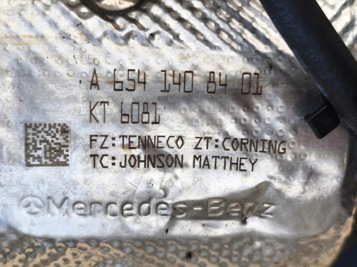 Фильтр твердых частиц Катализатор FAP DPF Mercedes Vito W447 2.0 CDI M654, фото 7