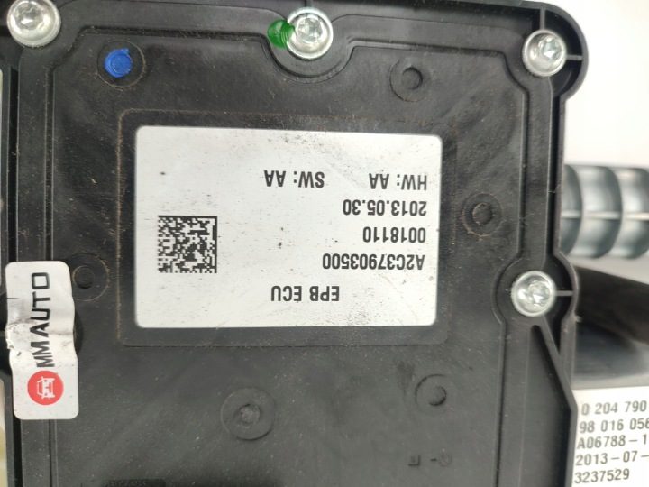 Ручной тормоз электрический Peugeot 5008 I (2009-2013) 9601605680, фото 5
