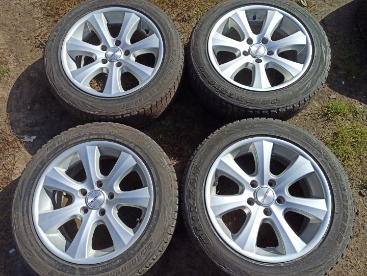 Литые диски 5x120 BMW X3 X4 Mini Countryman VW T7 et45 шины зимние 17, фото 1
