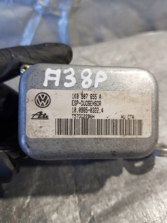 ДАТЧИК МОДУЛЬ ESP AUDI A3 8P GOLF 5 1K0907655A, фото 2