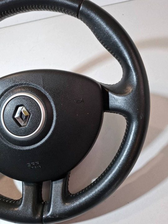 319.RENAULT CLIO III 3 05-12 РУЛЬ КОЖА ПОДУШКА БЕЗОПАСНОСТИ 8200344077A, фото 4
