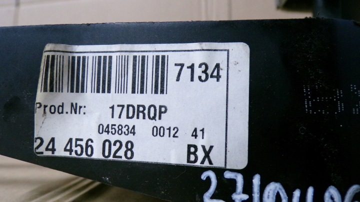 VECTRA C 1.8 16V КАССЕТА ПЕРЕКЛЮЧЕНИЯ ПЕРЕДАЧ КУЛИСА КПП 24456028BX, фото 3