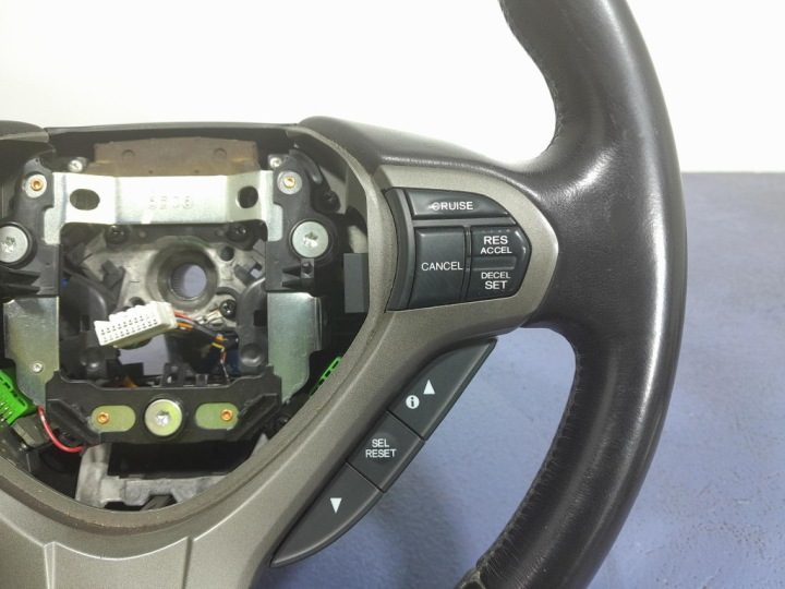 HONDA ACCORD VIII РУЛЬ МУЛЬТИФУНКЦИОНАЛЬНЫЙ КОЖАНЫЙ, фото 2