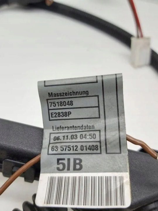 Трубки высокого давления BMW 3 Touring (E46) 7518048 2.0L бензин 105 кВт 2002, фото 2
