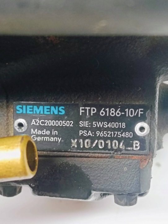 ТНВД Peugeot 307 2.0 HDI Siemens FTP6186-10/F 5WS40018, фото 4