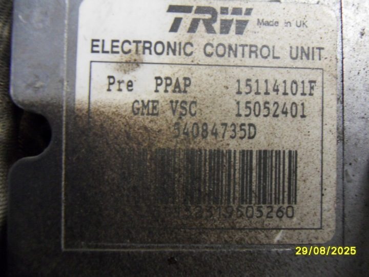 Насос ABS Opel Vectra C 13191184 15052401 54084735D, фото 2
