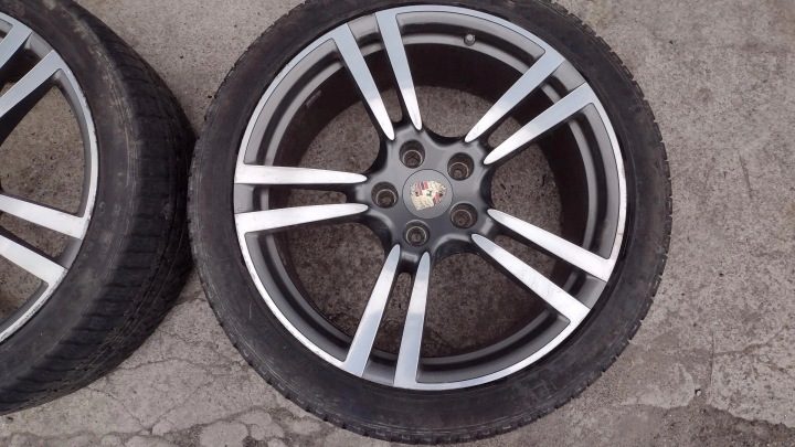 PORSCHE CAYENNE II 92A КОЛЕСА ДИСКИ ШИНЫ КОМПЛЕКТ 10Jx21H2 ET50 7P5601025M, фото 6