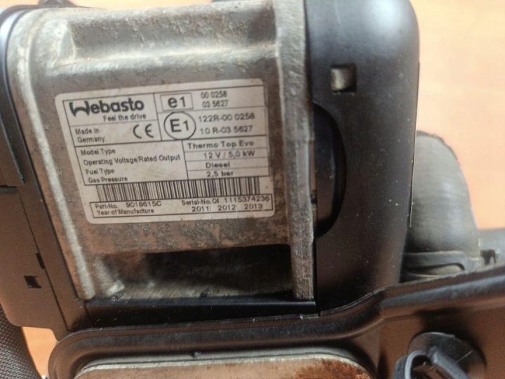 WEBASTO THERMO TOP ДИЗЕЛЬ CITROEN C5 III X7 9687946580. 9018615C, фото 4