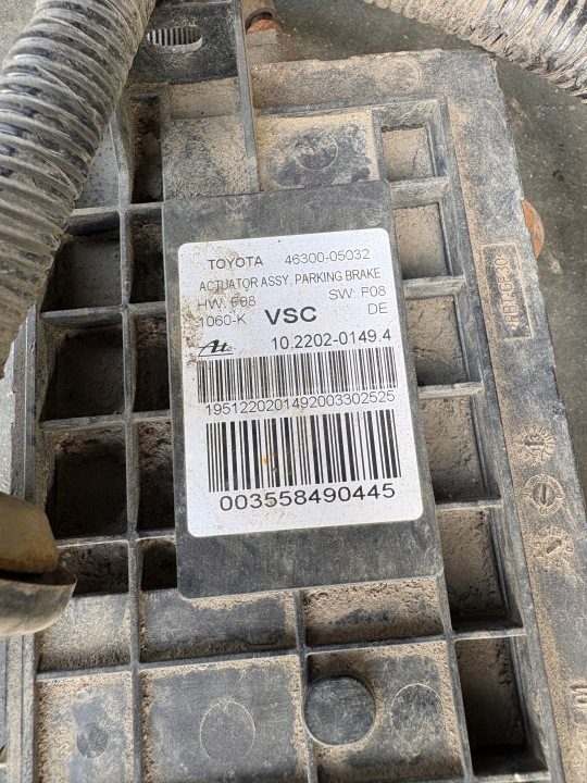 TOYOTA AVENSIS T27 РЕСТАЙЛИНГ ТОРМОЗ ЭЛЕКТРИЧЕСКИЙ РУЧНОЙ СТОЯНОЧНЫЙ 46300-05032, фото 10
