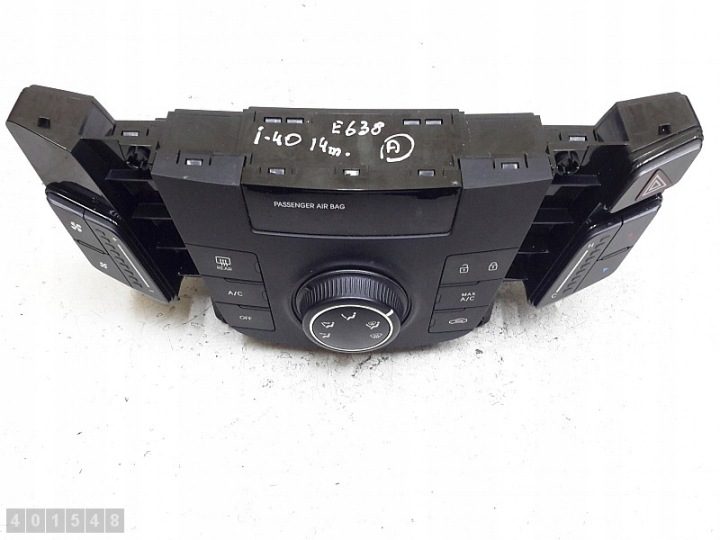 2014 Hyundai I-40 Модуль управления кондиционером 972503zrc0, фото 4
