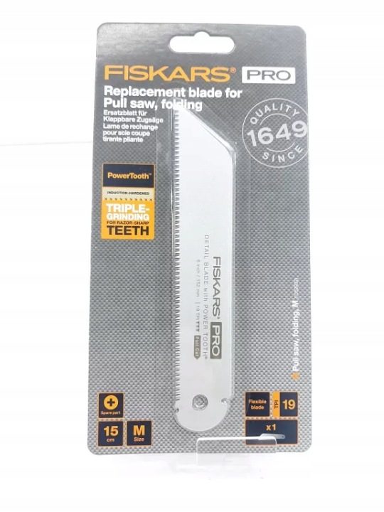 FISKARS BRZESZCZOT ДЛЯ ДЕРЕВА 150 мм 19TPI, фото 1