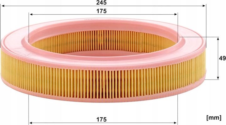 Mann-Filter C 2540 Воздушный фильтр, фото 2