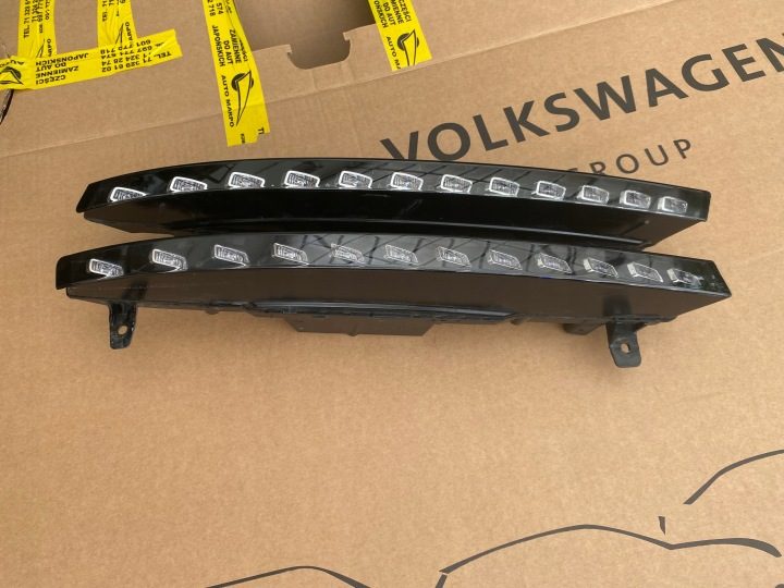 Audi Q7 4L рестайлинг поворотник LED правый + левый 4L0953042 4L0953041, фото 2