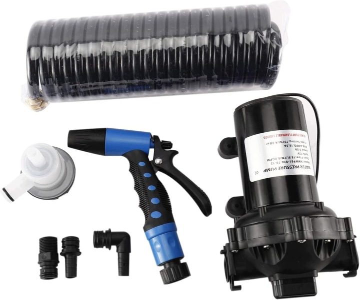 Комплект насоса для мойки pokładu YaeMarine 70 PSI 12 В, 5 GPM G480, фото 1