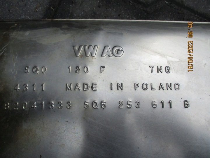Volkswagen OE 5Q6253611B глушитель задний, фото 5