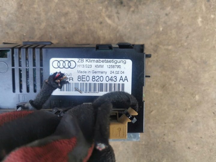 БЛОК УПРАВЛЕНИЯ КЛИМАТОМ ОБДУВА 8E0820043AA AUDI A4 B6, фото 5