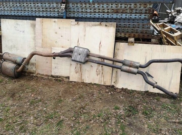 ГЛУШИТЕЛЬ В СБОРЕ BMW E65 4.4i 7505798 7505799 7505797, фото 1