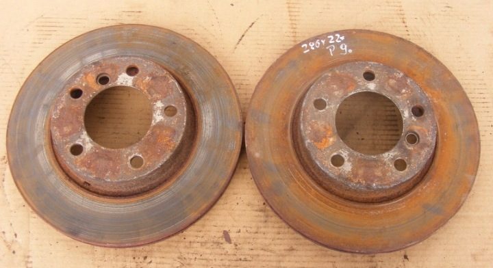 Диски тормозные вентилируемые GT-Parts передние 286 мм для BMW E36 E46, фото 1