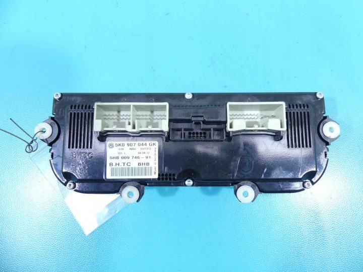 КОНСОЛЬ БЛОК УПРАВЛЕНИЯ ПЕЧКОЙ VW GOLF VI 5K0907044GK, фото 4