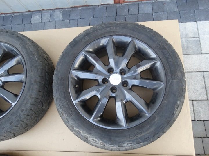 JEEP CHEROKEE WRANGLER RENEGADE COMPASS КОЛЕСА ДИСКИ 225/55R18 5SN87TRMAA, фото 3