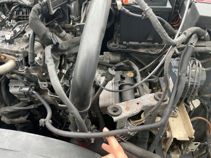 MERCEDES A КЛАСС W176 ТРУБКА БЛОК УПРАВЛЕНИЯ СВЕЧЕЙ, фото 6