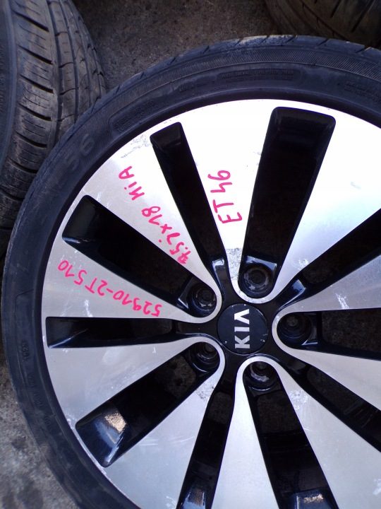 4× Литой диск Kia OE 7.5" x 18" 5x114.3, фото 11