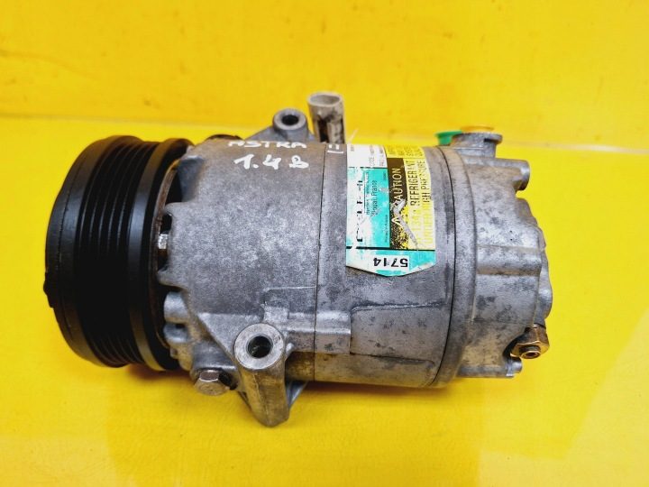 Компрессор кондиционера 09165714 Opel Astra G 1.4 бензин NR15, фото 10