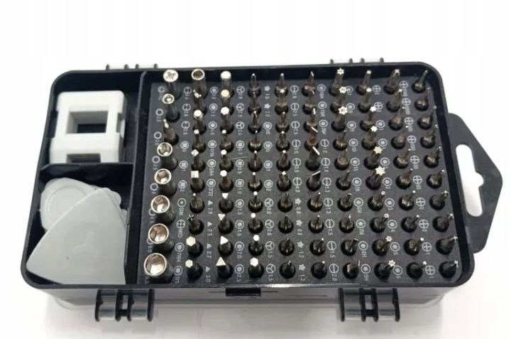 Комплект инструментов прецизионных 115w1 для elektroniki сервисный 20094, фото 3
