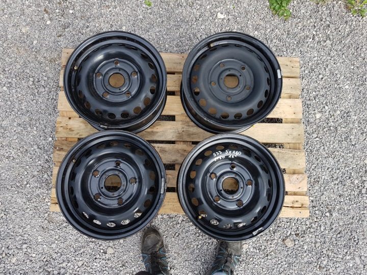 4× Штампованный диск Ford OE 6.5" x 16" 5x160 ET 60, фото 1