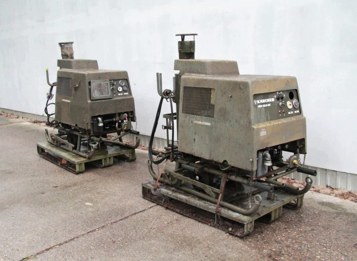 WOJSKOWA ТОПЛИВНАЯ PAROWO ВОДЯНАЯ МОЙКА KARCHER HDS 1200, фото 12
