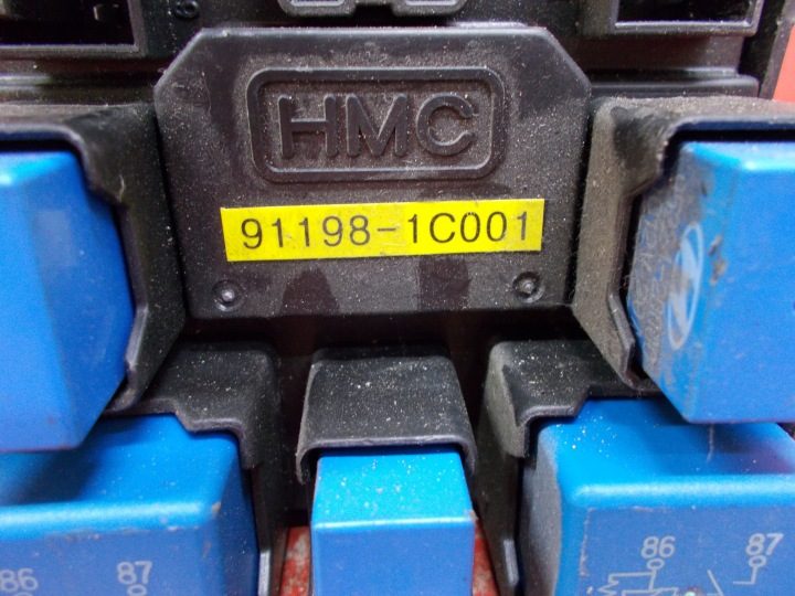 Hyundai Getz I 03-09 91198-1C001 блок предохранителей, фото 2