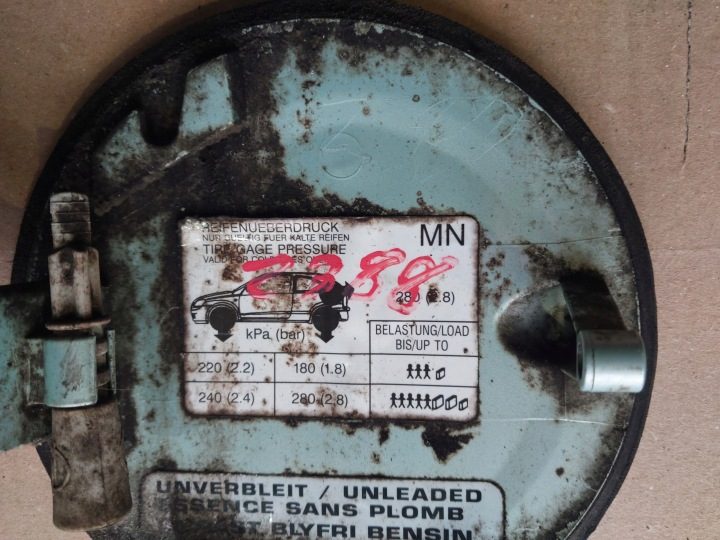 Лючок горловины бензобака Opel Corsa C Z388 09164237, фото 3