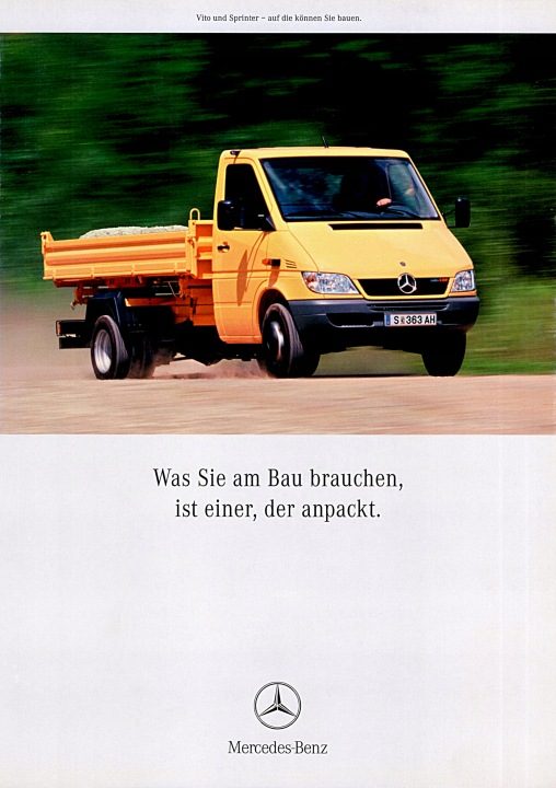 ПРОСПЕКТ MERCEDES-BENZ SPRINTER, фото 1