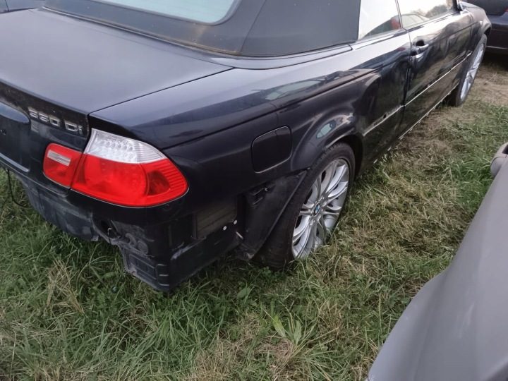 BMW e46 кабриолет крыша отличное состояние темно-синее Tarnów, фото 8
